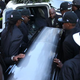 Pallbearers carry the casket of Corey Jones during his funeral at the Payne Chapel AME church Oct. 31, 2015, in West Palm Beach, Fla.
Joe Raedle/Getty Images